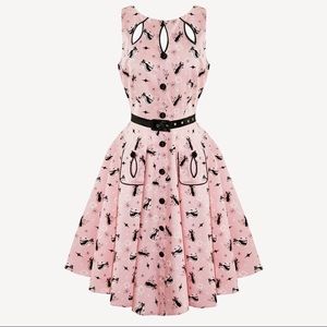 Voodoo Vixen Kitty Dress NWT